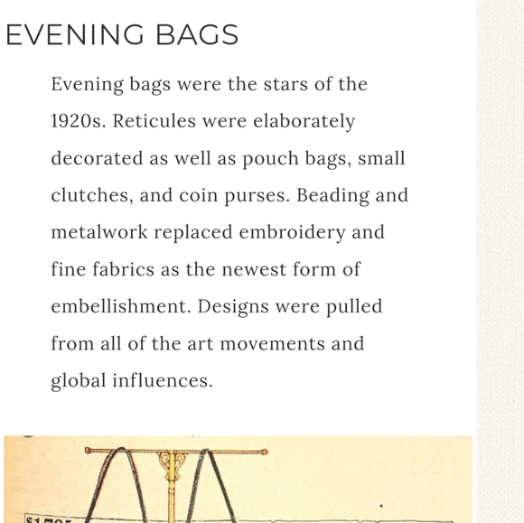 Vintage beaded purse - Picture 4 of 7